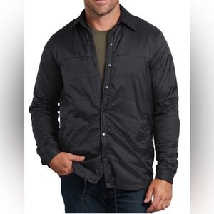Dickies Mens Black Flannel Lined Jacket Size XL